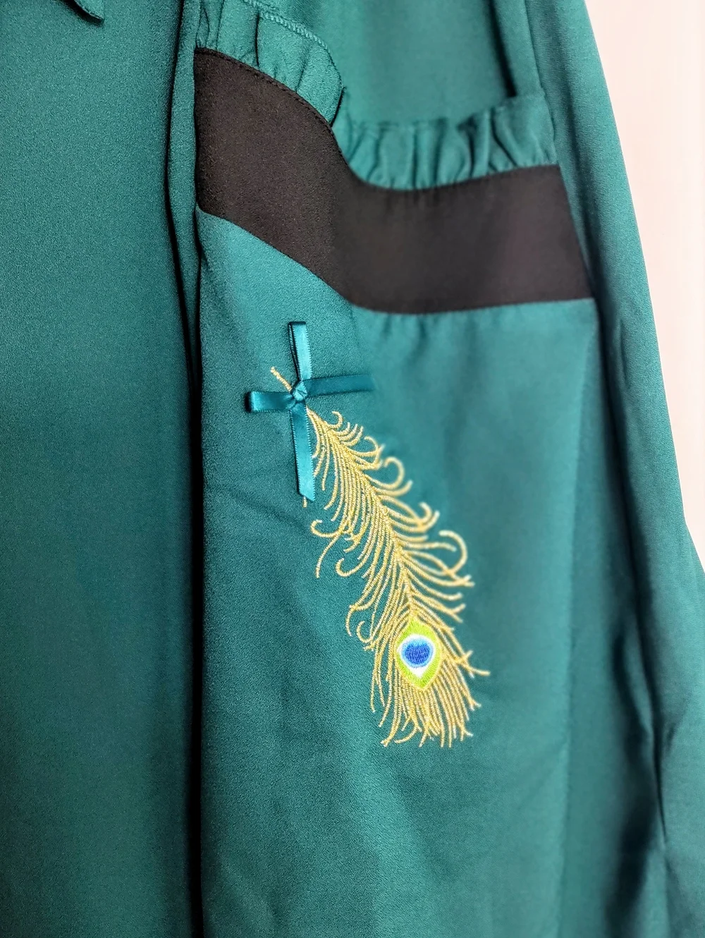 Banned Retro Skirt Teal Pocket Size Small - Picture 5 of 5